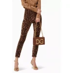 sac à bandoulière dolce & gabbana marron pour femme