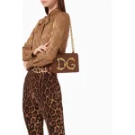 sac à bandoulière dolce & gabbana marron pour femme