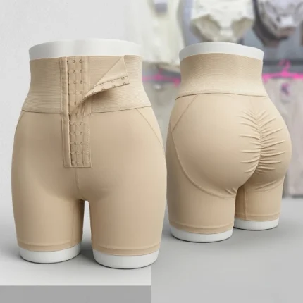 short corset gainant lift levage fessier aosi rose pour femme