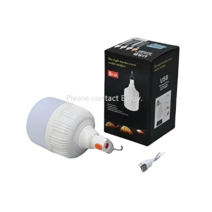 ampoule led d'urgence de secours intelligente rechargeable usb 50w douilles e27 b22