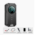 compresseur d'air portable multifonction 4en1 hfj 150psi, démarreur de batterie auto, power bank 80w