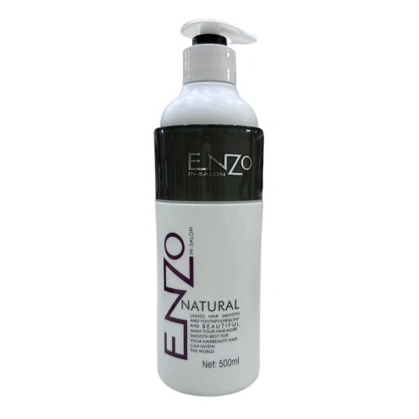 enzo in-salon natural shampooing protéine capillaire 500ml