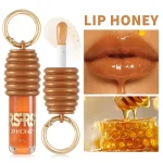 huile gloss à lèvres hydratante brillant au miel naturel lip honey avec porte-clés