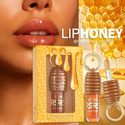 huile gloss à lèvres hydratante brillant au miel naturel lip honey