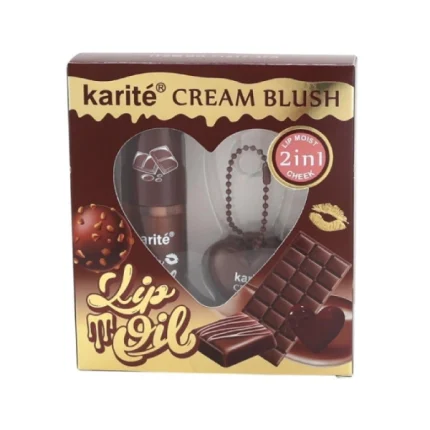huile à lèvres hydratante 2en1 karité cream blush 2in1