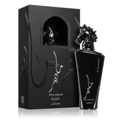 lattafa maahir black edition eau de parfum 100ml