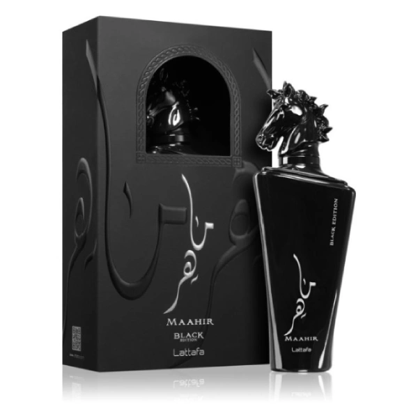 lattafa maahir black edition eau de parfum 100ml