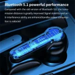M19 TWS Écouteurs Bluetooth 5.1 - Écran LED – Image 3