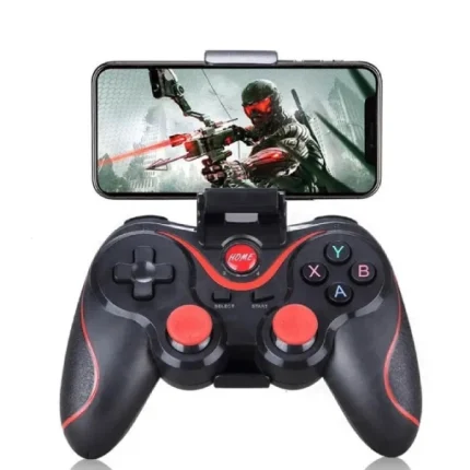 manette de jeu sans fil bluetooth x3 pour smartphone, pc, smart tv