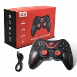 manette de jeu sans fil bluetooth x3 pour smartphone, pc, smart tv