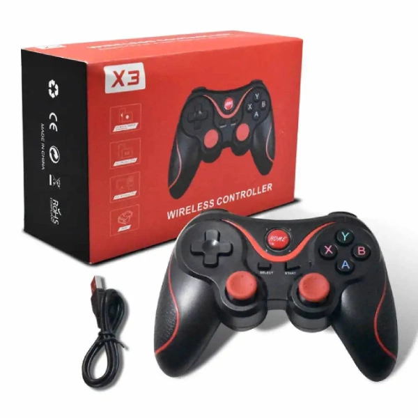 Manette de Jeu Sans Fil Bluetooth X3 Pour Smartphone & PC manette de jeu sans fil bluetooth x3 pour smartphone, pc, smart tv