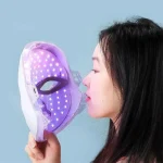 masque de photothérapie faciale led 7 couleurs spa anti-imperfections
