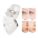 masque de photothérapie faciale led 7 couleurs spa anti-imperfections