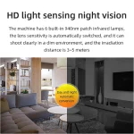 Mini Caméra Espion Sans Fil WiFi 1080p Full HD – Enregistrement Audio/Vidéo – Image 4