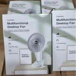 mini ventilateur portable rechargeable usb silencieux 4en1 avec clip multi-support