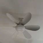 mini ventilateur de plafond à vis douille e27 éclairage led avec télécommande économique