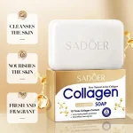 sadoer collagen cleansing soap savon nettoyant au collagène