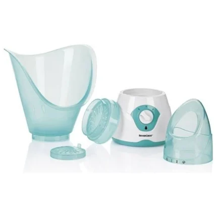 sauna facial et vaporisateur silver crest kit professionnel 6 pièces