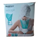 sauna facial et vaporisateur silver crest kit professionnel 6 pièces