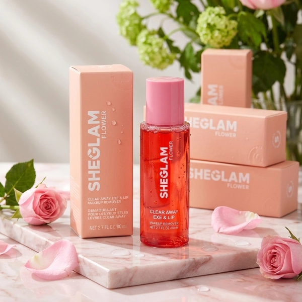 sheglam clear away eye & lip démaquillant yeux et lèvres nourissant hydratant 80ml