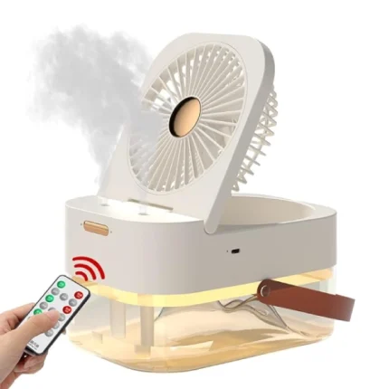 ventilateur brumisateur humidificateur portable usb silencieux avec télécommande