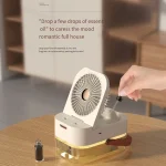 ventilateur brumisateur humidificateur portable usb silencieux avec télécommande