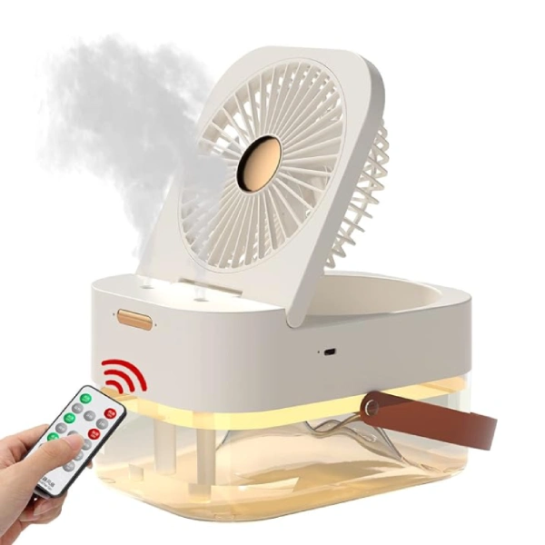 ventilateur brumisateur humidificateur portable usb silencieux avec télécommande