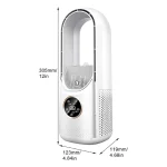 Ventilateur Colonne Silencieux & Rafraîchisseur d’Air UOEONR avec Écran LED – Image 6