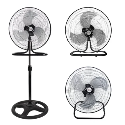 ventilateur industriel sur pied 3en1 silencieux 18 pouces tnt star tg724