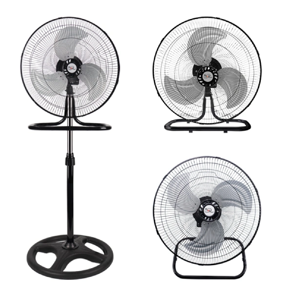 ventilateur industriel sur pied 3en1 silencieux 18 pouces tnt star tg724