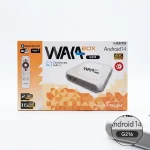 boitier android tv waka box g216 4k ultra hd android 14