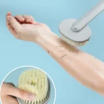 Brosse de Bain à Long Manche avec Distributeur de Savon Intégré – Image 3