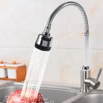douchette de rechange universelle flexible en acier inoxydable 304 pour robinet de cuisine
