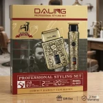 daling dl-0027 kit tondeuse à cheveux et rasoir professionnel 2en1