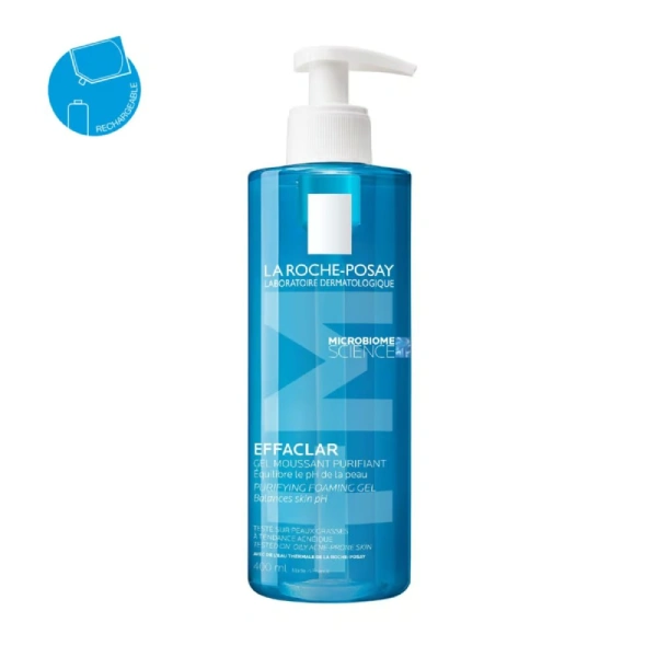 la roche-posay effaclar gel moussant purifiant 400ml