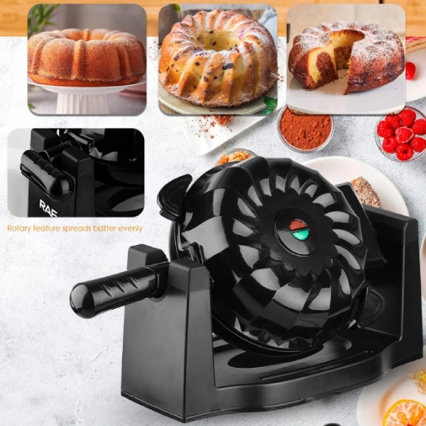 machine à gâteaux électrique rotatif raf r500 1800w