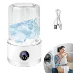 mini machine à laver portable rechargeable 1l
