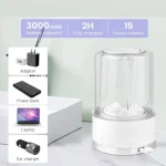 mini machine à laver portable rechargeable 1l