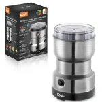 moulin à café et épices électrique broyeur multifonction en acier inoxydable raf r7113 300w 300g