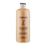 shampooing réparateur farmasi professional keratin therapy 360ml