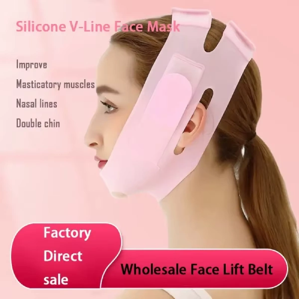 v-line sculpt sangle de lifting facial mentonnière anti-double menton