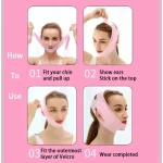 v-line sculpt sangle de lifting facial mentonnière anti-double menton
