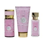 coffret parfum pour femme burphrise yara, eau de parfum, brume, lotion corps