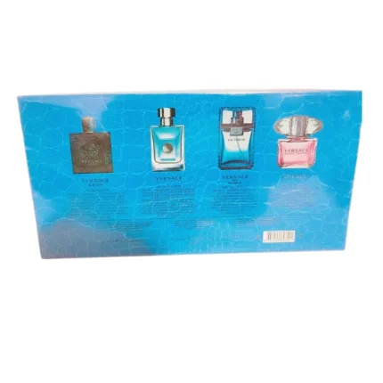coffret parfums miniatures versace man 4 30ml eau de toilette
