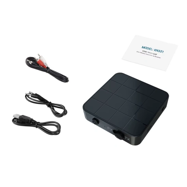 transmetteur émetteur récepteur audio sans fil bluetooth 5.0 kn321 kn319 pour PC, TV, haut-parleur, casque