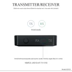 Émetteur-Récepteur Audio Sans Fil Bluetooth 5.0 KN321 (Jack 3.5 mm) – Image 5