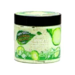 gommage corporel naturel wokali body scrub cucumber 500ml