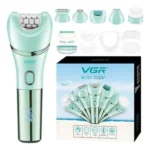 vgr v-756 kit de soins épilateur multifonction pro 7en1 pour femmes