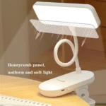 lampe de bureau à pince avec col de cygne flexible 360° usb