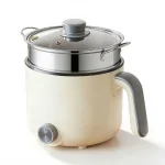 marmite électrique cuiseur vapeur antiadhésif multifonction 1.8l